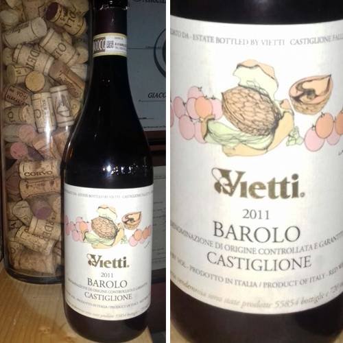 Barolo Castiglione 2011  Vietti