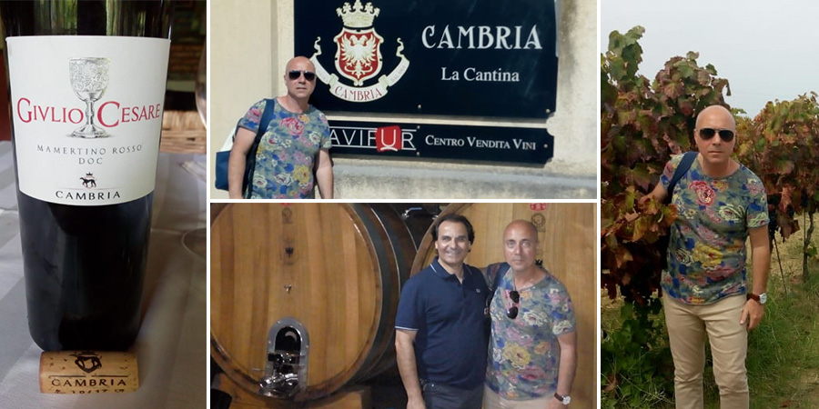 Giulio Cesare Mamertino Rosso DOC 2012 – Cambria