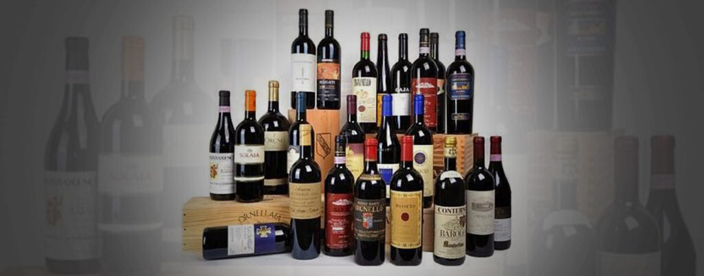 Os vinhos Italianos cada vez mais presente nos leilões!